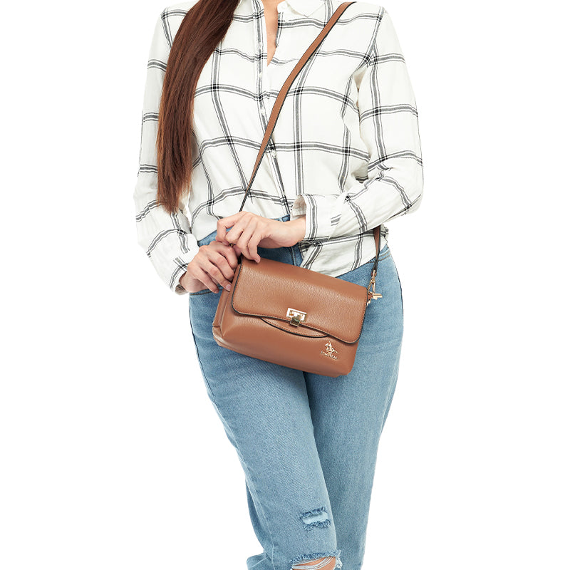 Load image into Gallery viewer, Hazelle Crossbody Sling Bag
