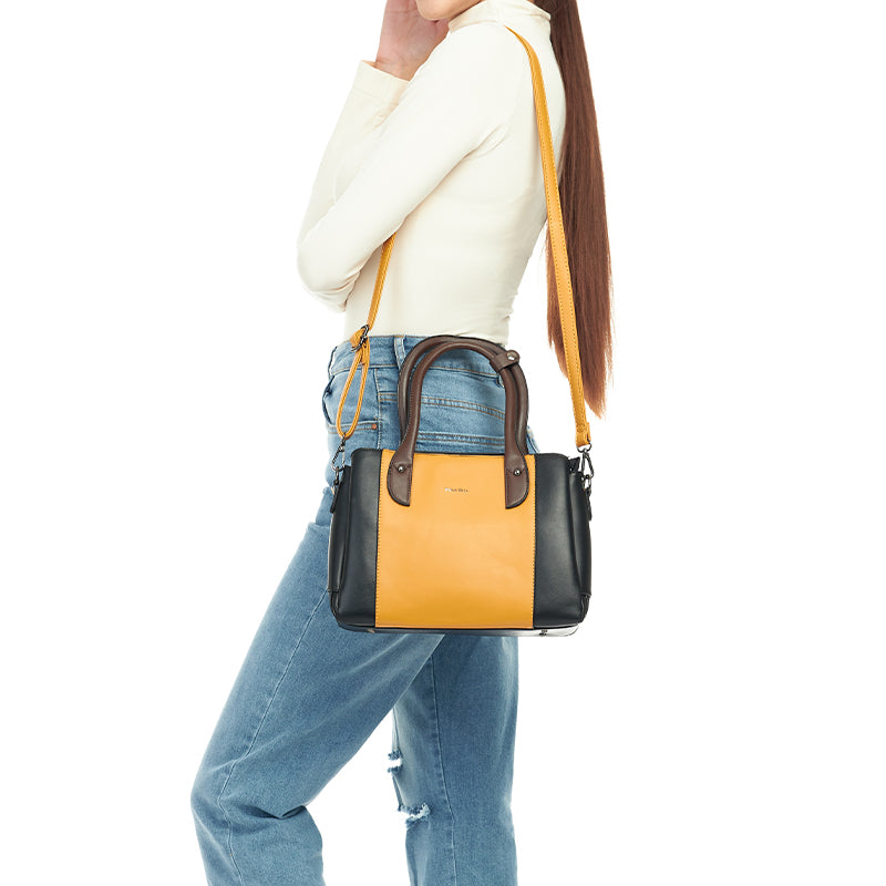 Load image into Gallery viewer, Mellow Handbag - Yellow Accent
